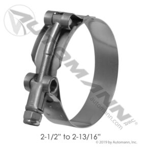 56126250B - T-Bolt Clamp 2.5 - 2.81
