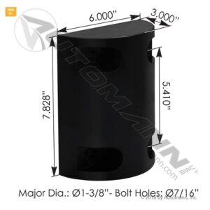 5626120UB - Trailer Bumper Poly