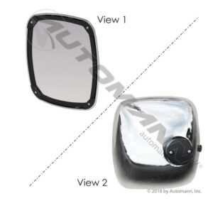 5632112 - 8X8-1/2 In Convex Mirror Chrom