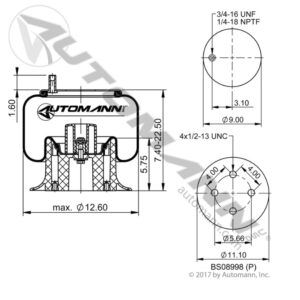 AB1DK23P8944 - Air Spring Rolling Lobe