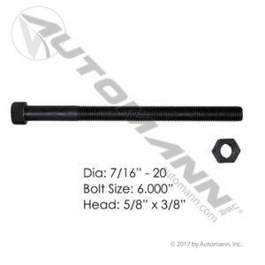 CB716600 - Center Bolt 7/16IN-20 X 6IN