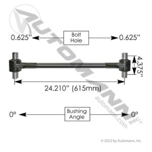 TMR536RE - Freightliner Torque Rod 24.21IN